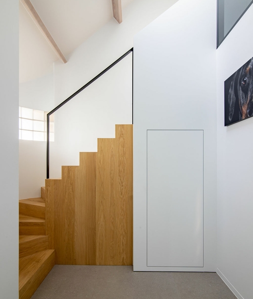 modern wonen realisatie binnenschilderwerk door Lafaut